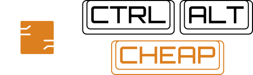 CtrlAltCheap dark mode logo